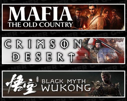 Mafia +Crimson Desert +Black Myth Wukong
