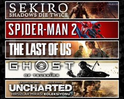 Sekiro +Spider 2 +TLOU1 +Tsushima +Uncharted
