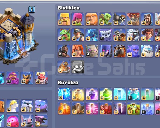 TH18 Max Clash Of Clans hesabi