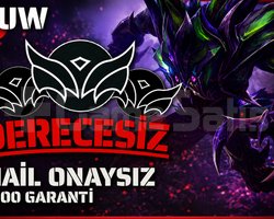 EUW / +30 LVL + UNRANKED + HANDMADE + MAİL ONAYSIZ
