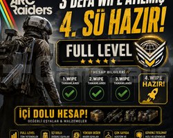 3 DEFA WİPE ATILMIŞ 4.HAZIR BOL SKİNLİ HESAP