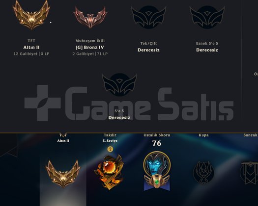 UNRANKED 16 KÖSTÜM BOL GANİMET HANMADE S12 ACC