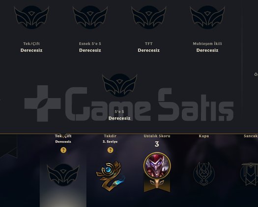 UNRANKED DERECELİ HAZIR S13 ACC FRESH ACC MMR