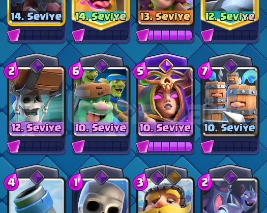 Clash Royale Yüksek Rank Hesap