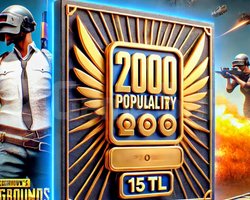 2K Popülerlik - Sadece 15 TL  .