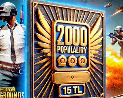2K Popülerlik - Sadece 15 TL .