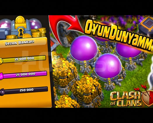 CLASH OF CLANS DEPO MAXLAMA HİZMETİ