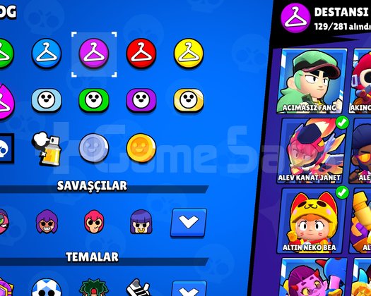 Zengin içerikli brawl stars hesabı emek hesabı