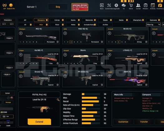 AUG QUA+ LI +7Lİ GÜZEL HESAP