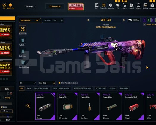 AUG QUA+ LI +7Lİ GÜZEL HESAP