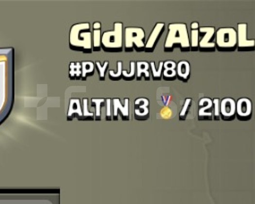 8 SEVİYE EN UCUZ ALTIN KLAN! Gidr/Aizol