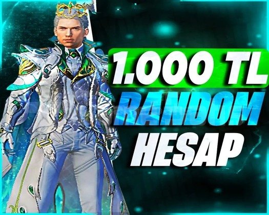 ÖZEL STOK 1000 TL RANDOM PUBG HESABI