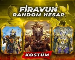 FİRAVUN DOPDOLU+++ GARANTİLİ ASLA BOŞ PUBG RANDOM