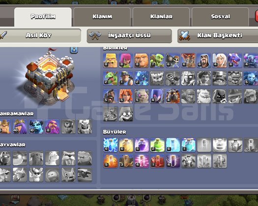 TH 11 MAX + 1 SKIN + 2000 TAŞ!