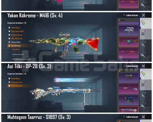 44 COLL 41 DS M4 4 LVL 7 ÖLÜM DUYURUSU 18 YB