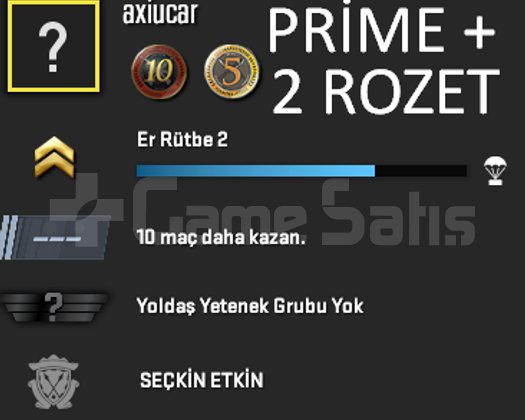TR / ANINDA | PRİME + 5+10 YIL ROZET + MAİL !!
