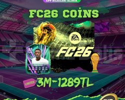 FC26 FUT Coins - 3MİL./1289TL PC-PS-XBOX