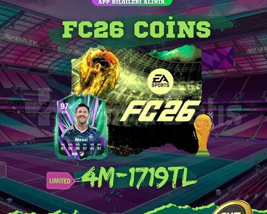 FC26 FUT Coins - 4MİL./1719TL PC-PS-XBOX