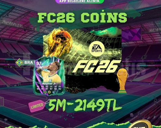FC26 FUT Coins - 5MİL./2149 TL PC-PS-XBOX
