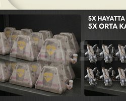 5X HAYATTA KALAN ÇANTA +5X ORTA KALKAN