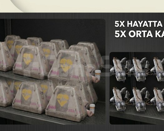 5X HAYATTA KALAN ÇANTA +5X ORTA KALKAN