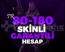 ULTRAVİP+ TR SUNUCULU 80-180 SKİNLİ RANDOM HESAP