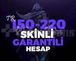 ULTRAVİP+ TR SUNUCULU 150-220 SKİNLİ RANDOM HESAP