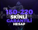 ULTRAVİP+ TR SUNUCULU 150-220 SKİNLİ RANDOM HESAP