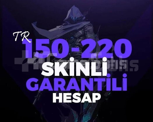 ULTRAVİP+ TR SUNUCULU 150-220 SKİNLİ RANDOM HESAP