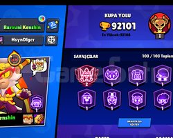 92.000 kupa Brawl pass hesap