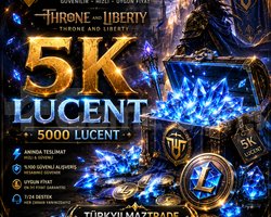 THRONE AND LİBERTY - EU - 5000 LUCENT