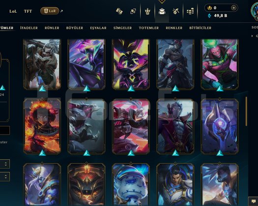 BOL KOSTÜMLÜ LoL HESABI VE IMMORTAL 1 VALORANT ACC