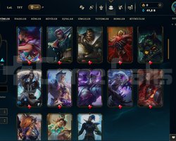 BOL KOSTÜMLÜ LoL HESABI VE IMMORTAL 1 VALORANT ACC