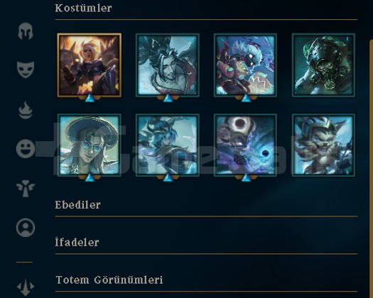 EUW Full handmade 350 RP 40K+ MAVİ ÖZ Unranked