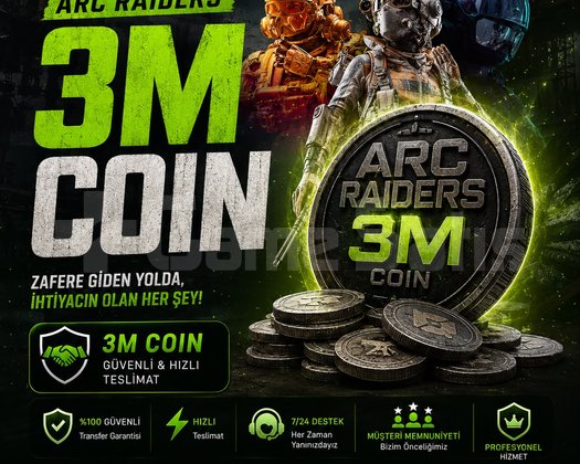 3 MİLYON COİN - ARC RAİDERS -