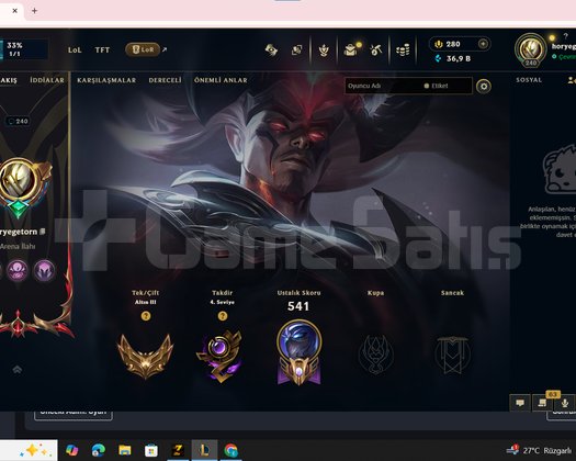 KÖKEN GECENİN KILICI YASUO HESAP