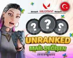 TR + UNRANKED + 5 MAÇ + MAİL DEĞİŞEN!