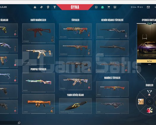 FULL DOLU 17 VANDALLI 8 BIÇAKLI HESAP + LOL HESABI