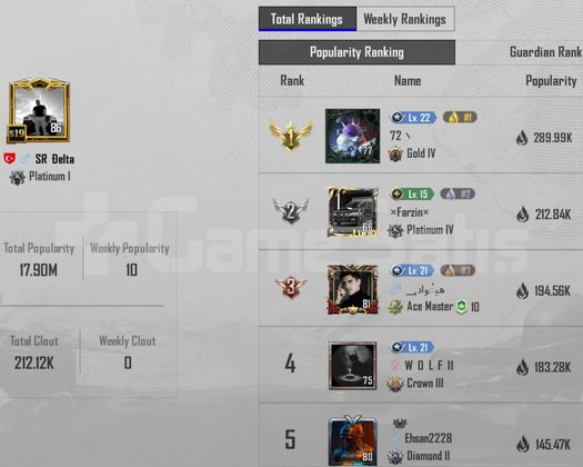 76 koleksiyon 4 max m416 ful nadir hesap