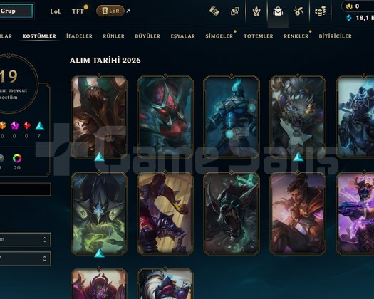 TR DİA2 19 SKIN 18K MÖ