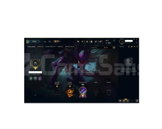 EUW HANDMADE 5 TAKDİR UNRANKED HESAP