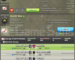 15 LVL GÜZEL İSİMLİ USTA 1 LİGLİ KLAN