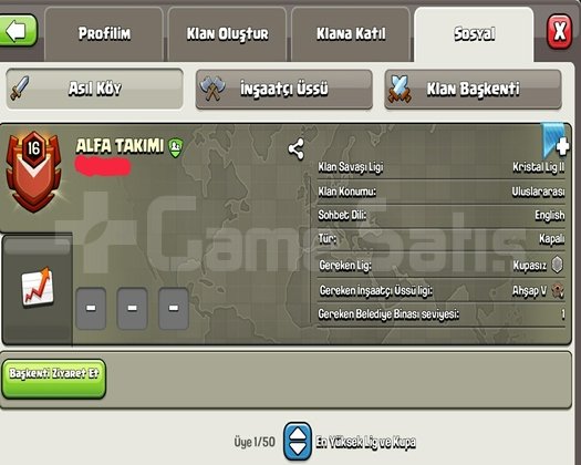 16 LEVEL ALFA TAKIMI BAŞKENT 10 MAX HEMEN TESLİM