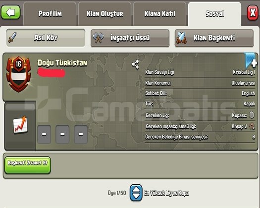 16 LVL Doğu Türkistan BAŞKENT 10 MAX HEMEN TESLİM