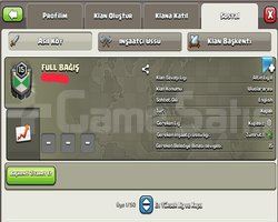 15 LEVEL FULL BAĞIŞ KLANI