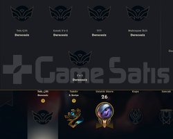 UNRANKED DERECELİ HAZIR BOL GANİMET S12 AC HANMADE