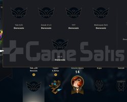 UNRANKED DERECELİ HAZIR BOL GANİMET S12 AC HANMADE