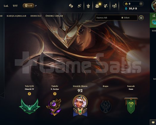 TR ZÜMRÜT 4 76 LP 9 SKIN 20K MÖ