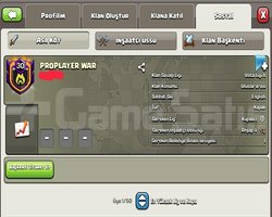 30 LEVEL PRO PLAYER WAR BAŞKENT 3331 HEMEN TESLİM