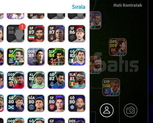 7 bombacı 110 luk messi ve diğerleri